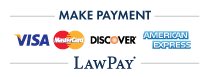Make Payment | Visa | MasterCard | Discover | American Express | LawPay 
